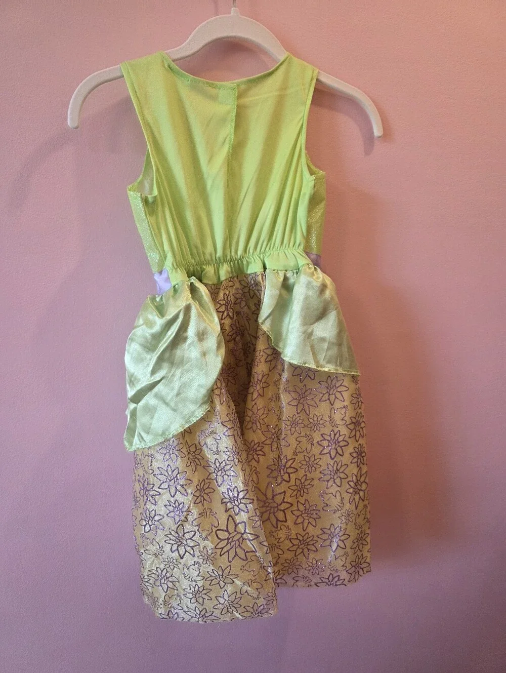 Disney Princess Tiana Dress Costume Girls 4-6X